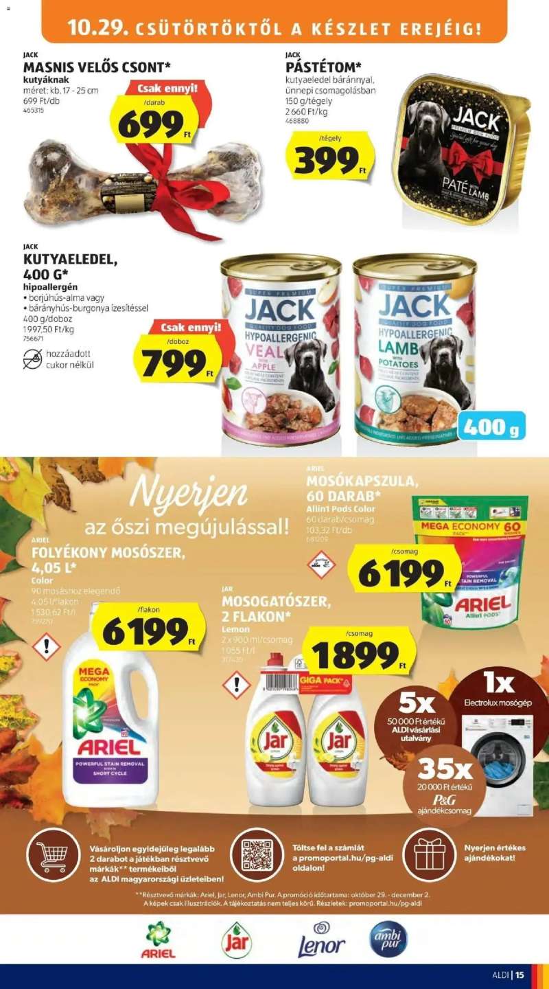 Aldi Aldi aktuális akciós újság 15 oldal