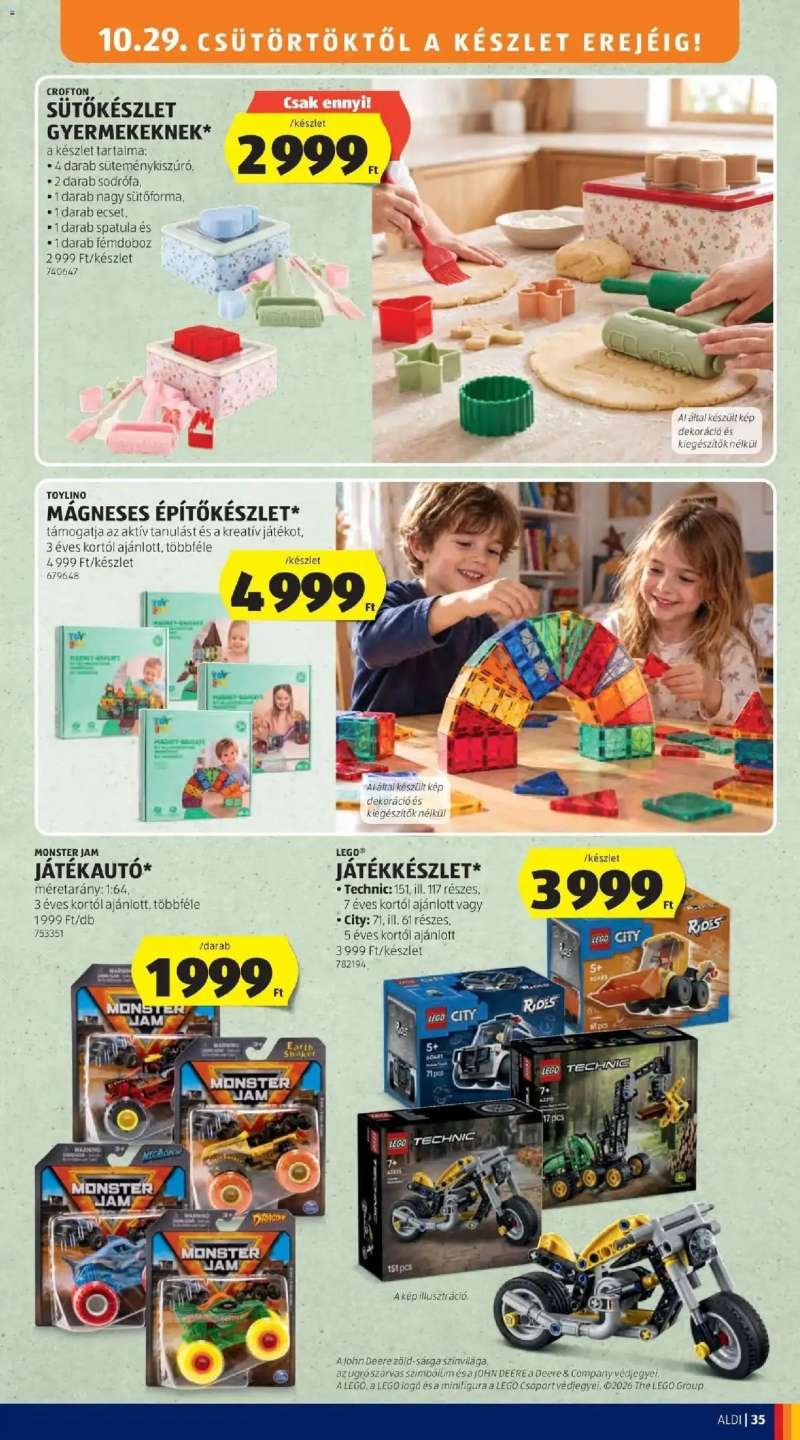 Aldi Aldi aktuális akciós újság 35 oldal