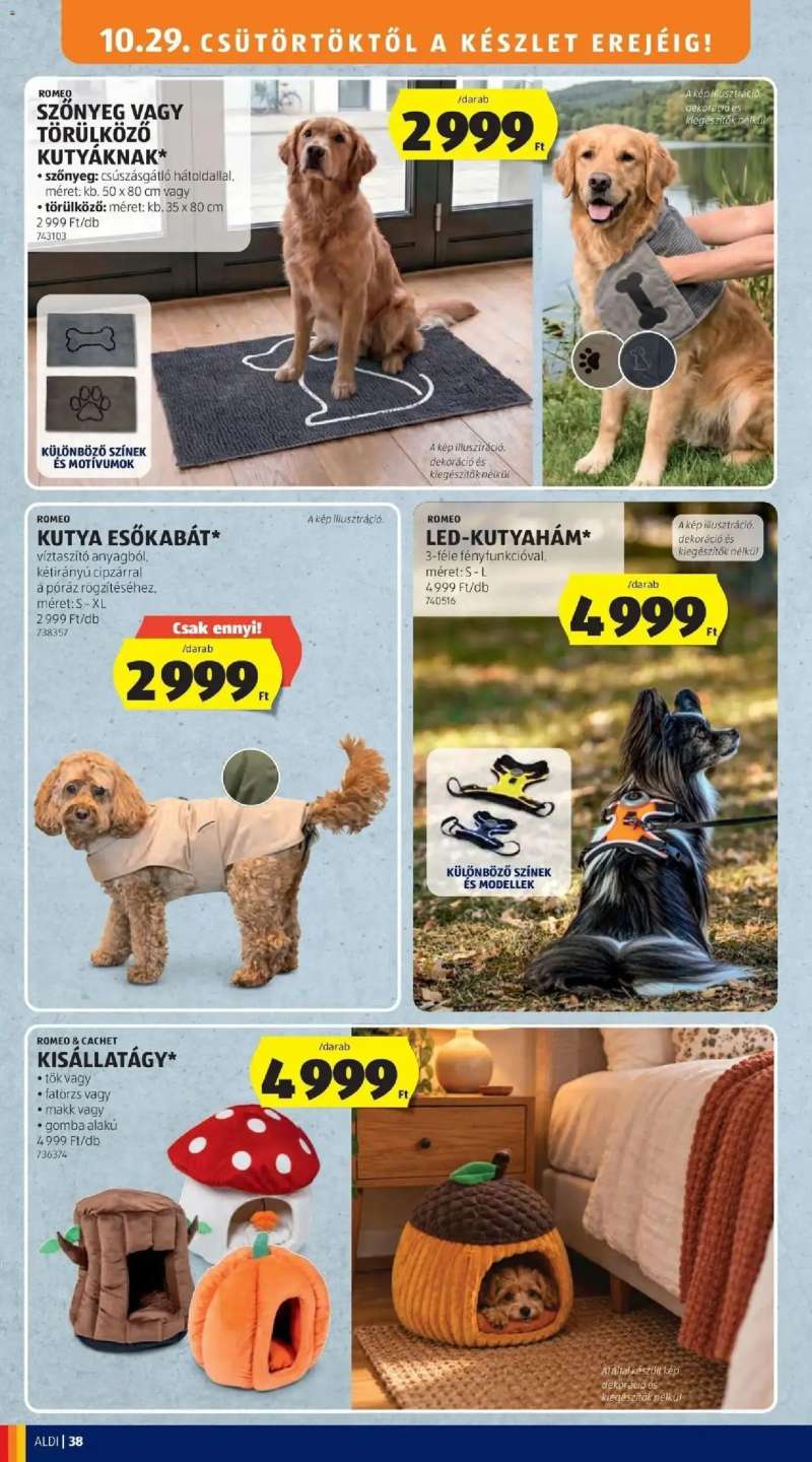 Aldi Aldi aktuális akciós újság 38 oldal