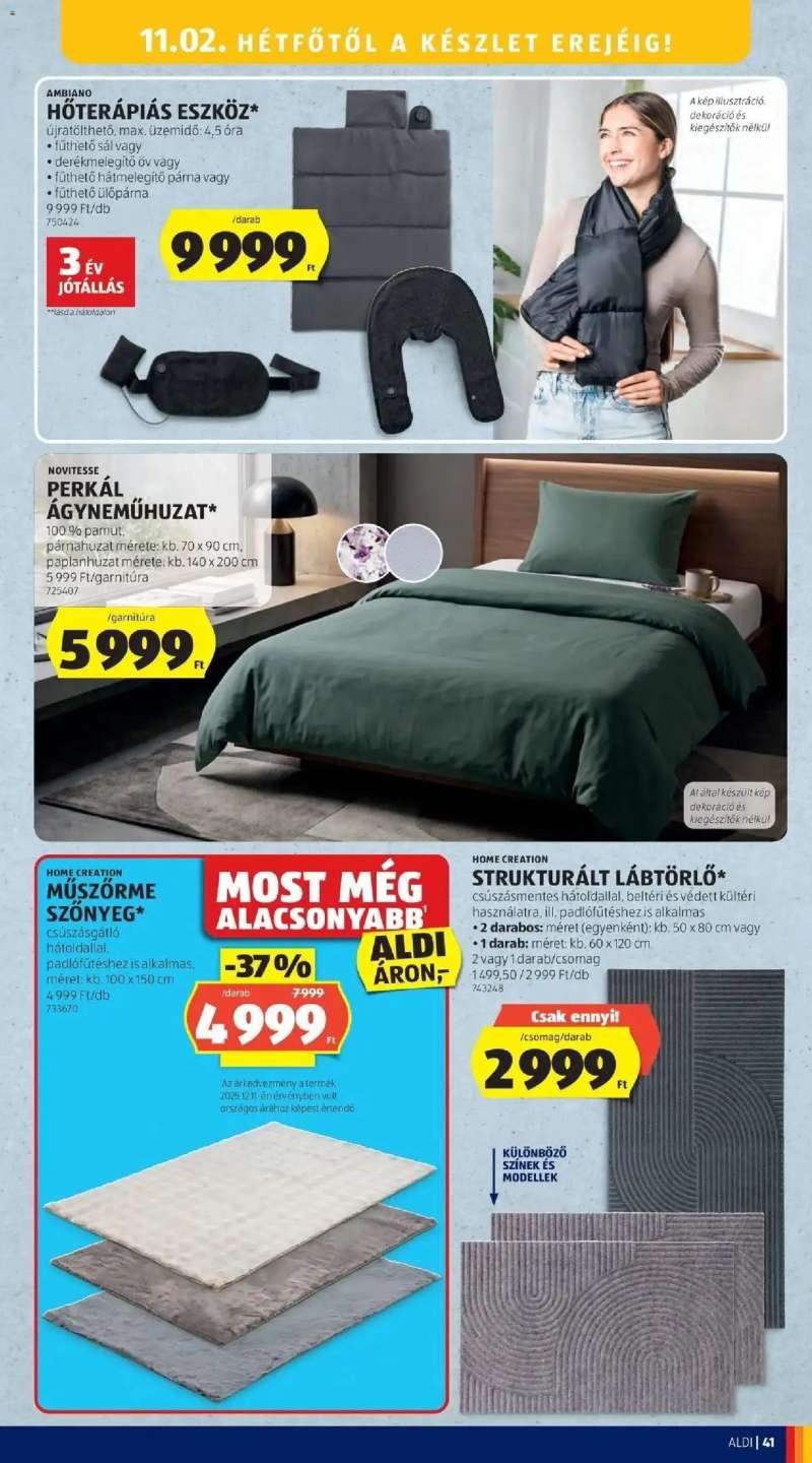 Aldi Aldi aktuális akciós újság 41 oldal