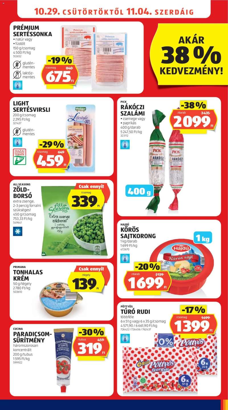 Aldi Aldi akciós újság 11 oldal