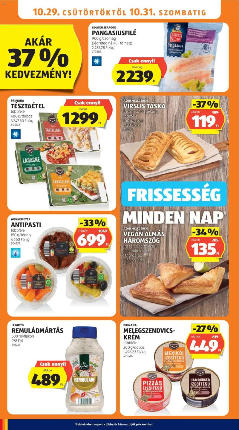Aldi Aldi akciós újság 14 oldal