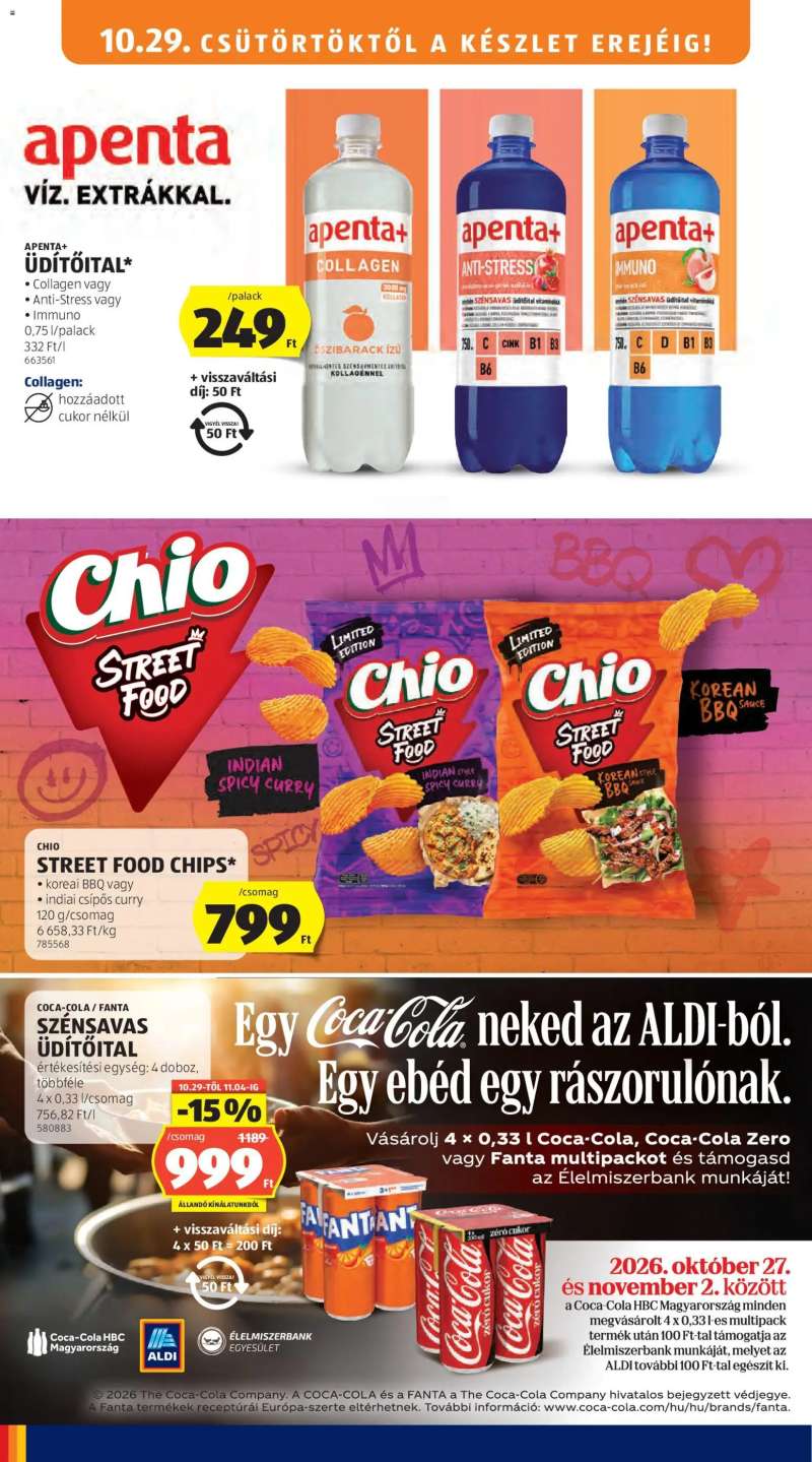 Aldi Aldi akciós újság 22 oldal