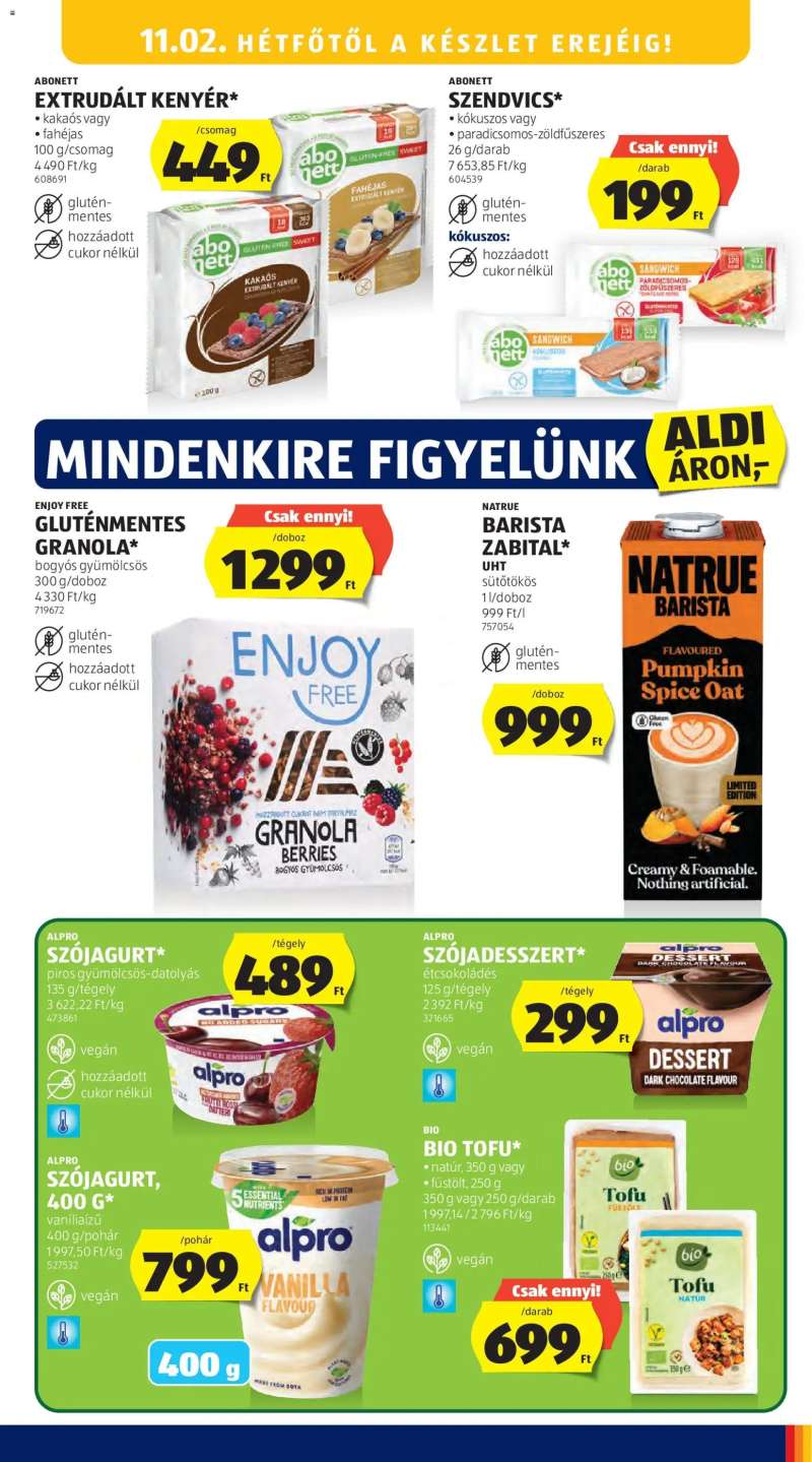 Aldi Aldi akciós újság 25 oldal