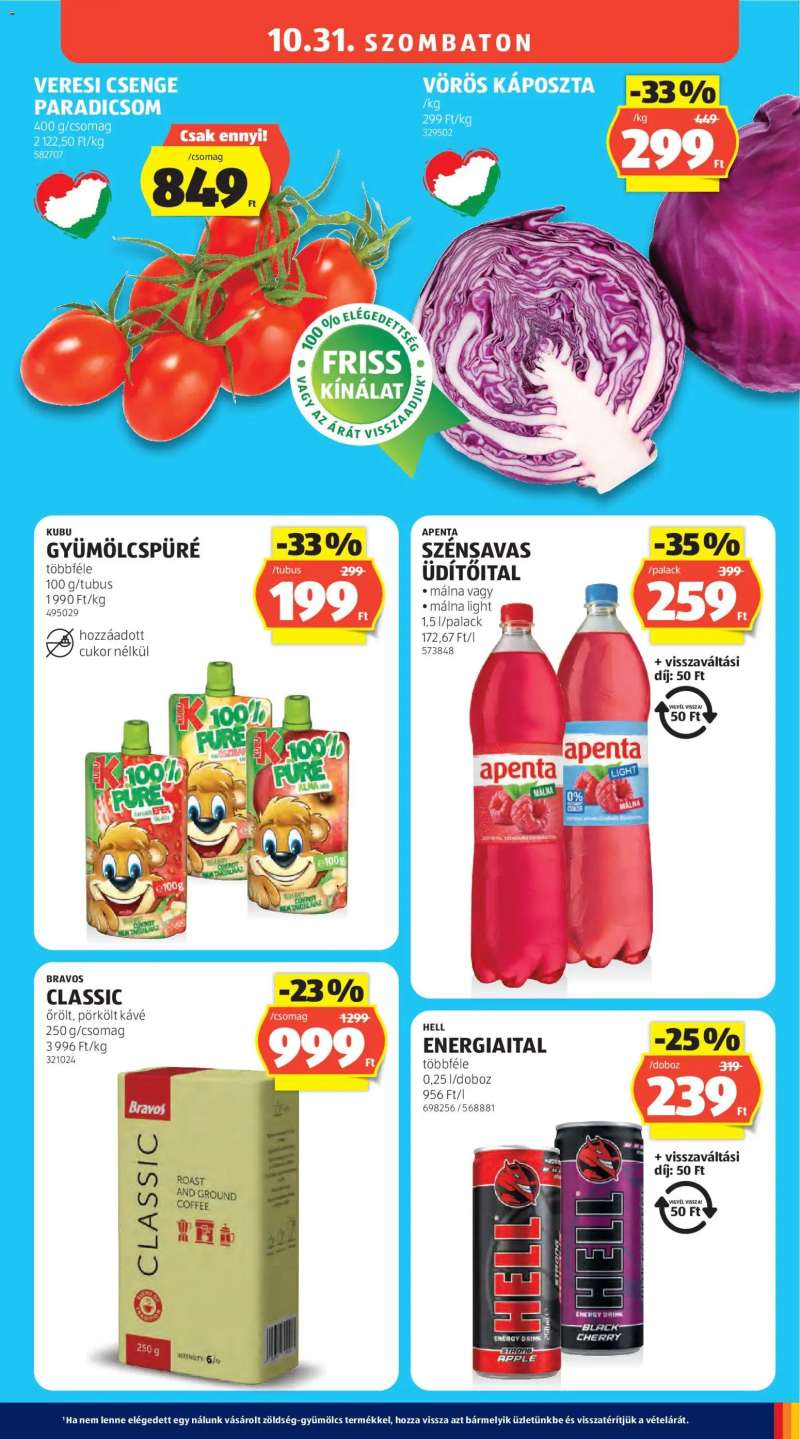 Aldi Aldi akciós újság 33 oldal