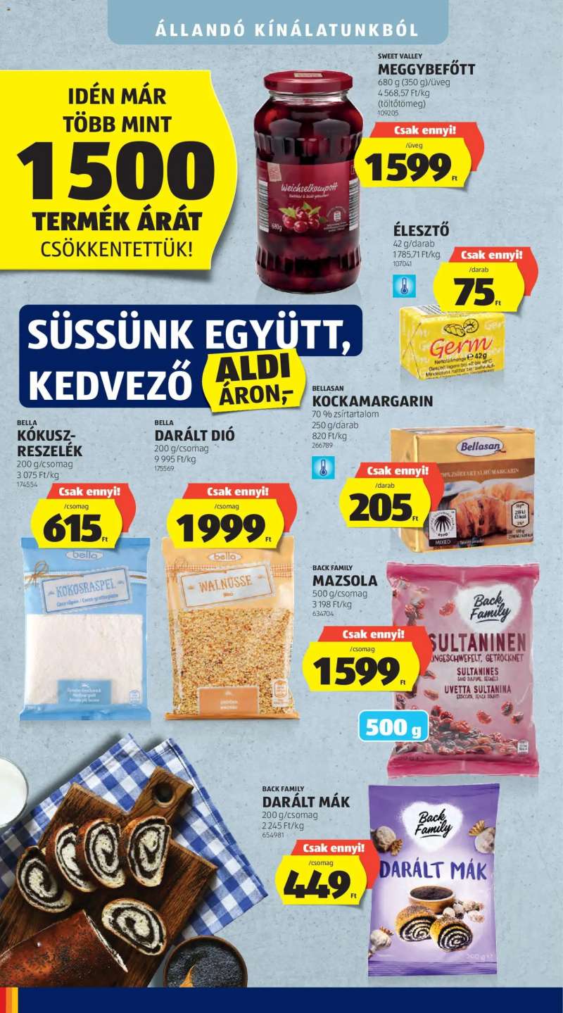 Aldi Aldi akciós újság 40 oldal