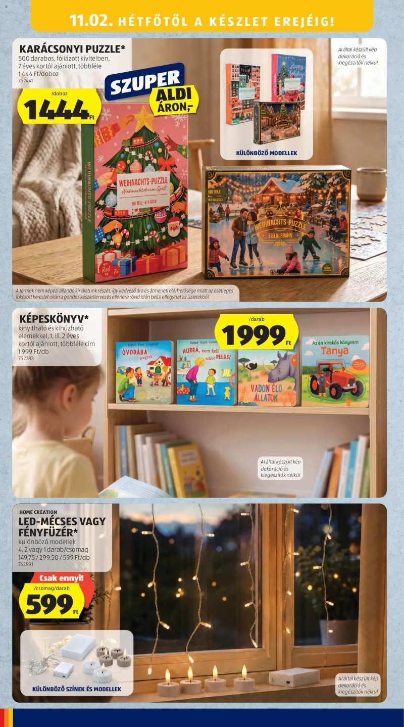 Aldi Aldi akciós újság 48 oldal