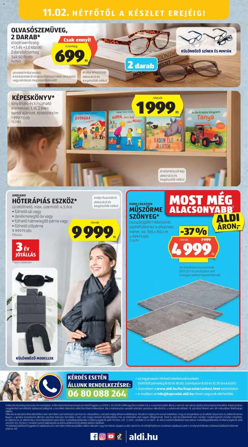 Aldi Aldi akciós újság 52 oldal