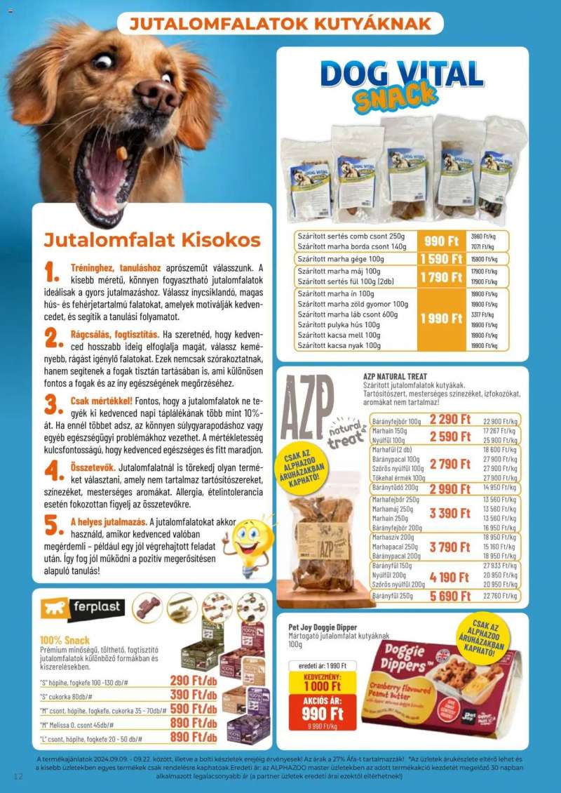 AlphaZoo Magazin AlphaZoo 12 oldal