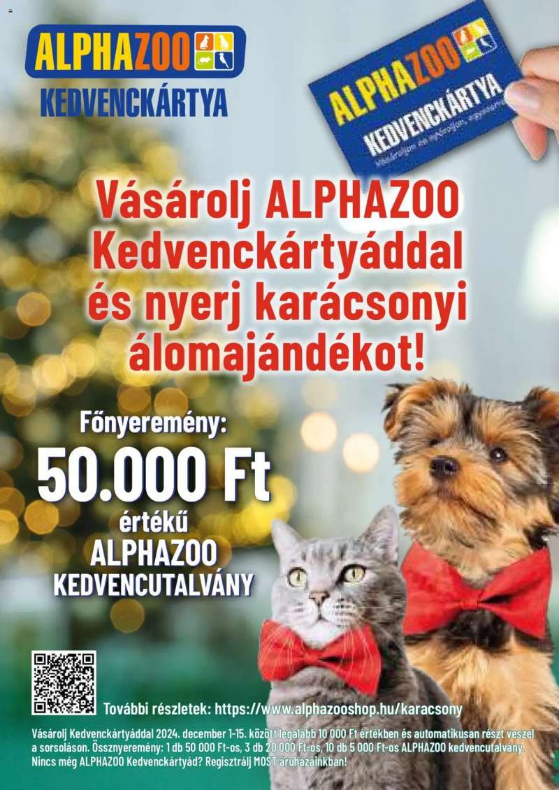 AlphaZoo Akciós újság AlphaZoo 5 oldal