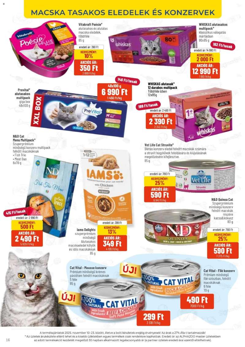 AlphaZoo Akciós újság AlphaZoo 16 oldal