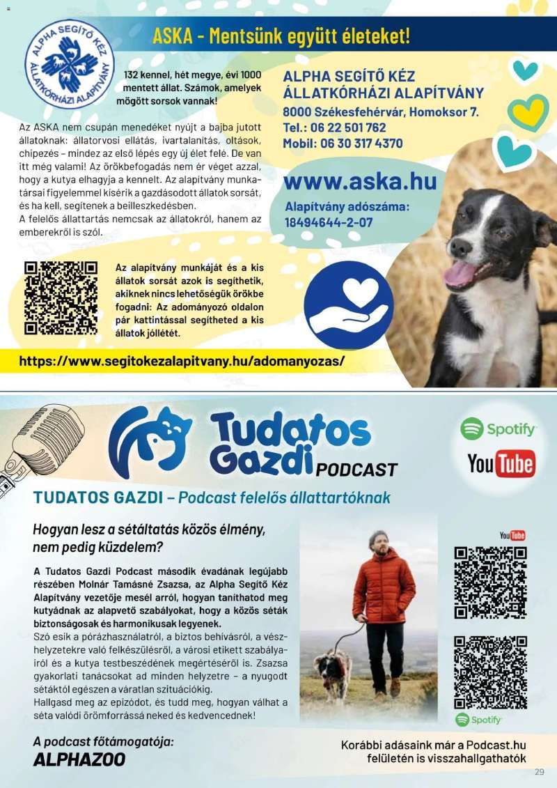 AlphaZoo Akciós újság AlphaZoo 29 oldal