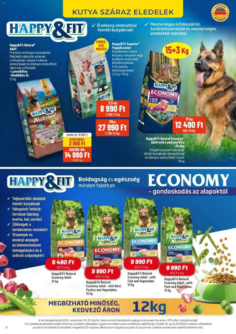 AlphaZoo Akciós újság AlphaZoo 6 oldal