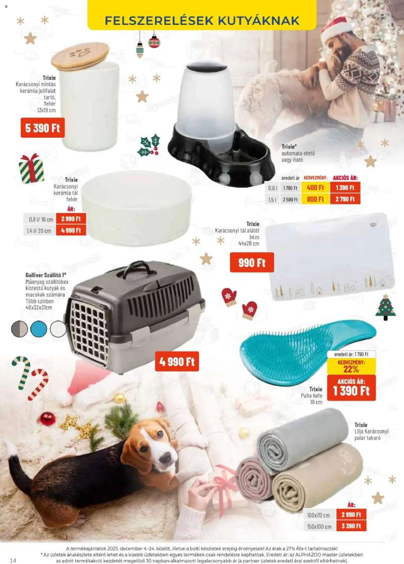 AlphaZoo Akciós újság AlphaZoo 14 oldal