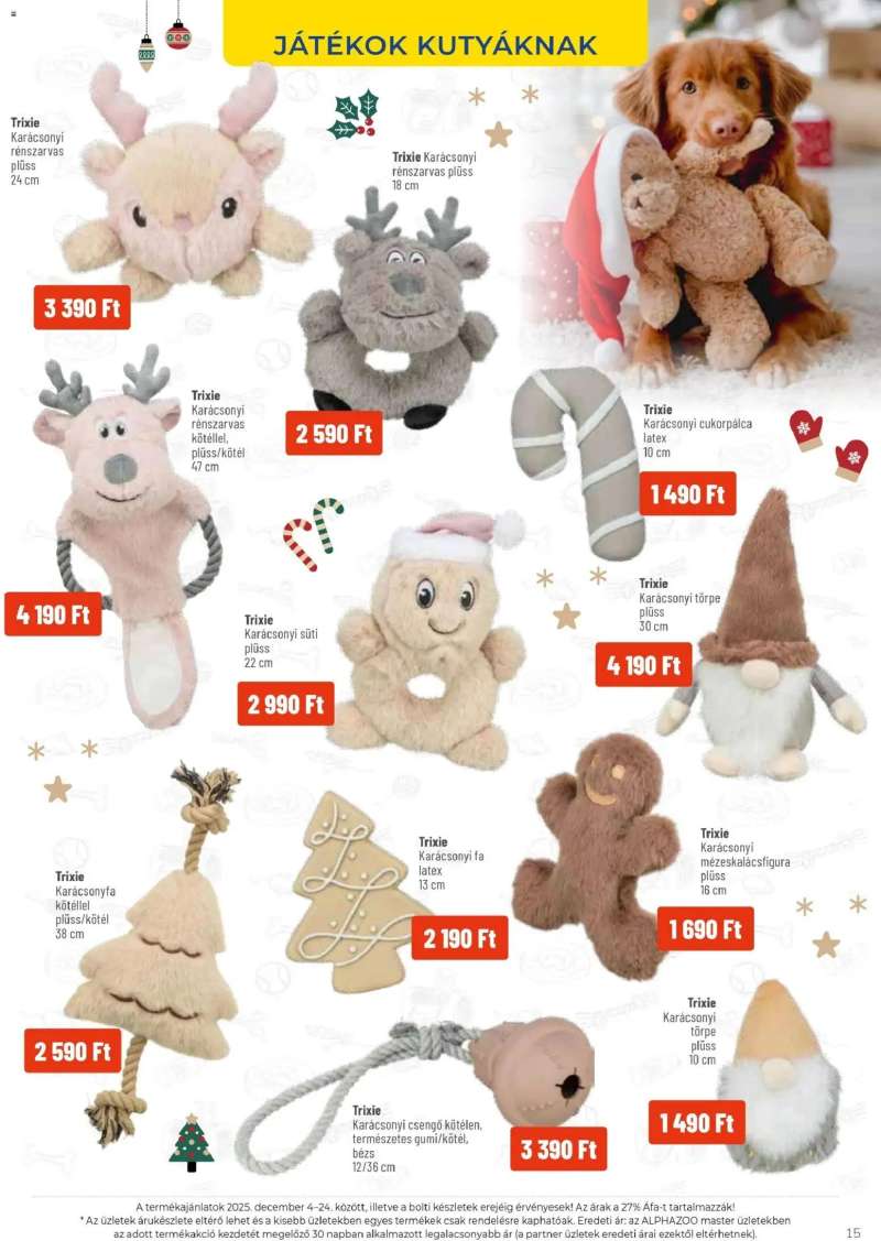 AlphaZoo Akciós újság AlphaZoo 15 oldal