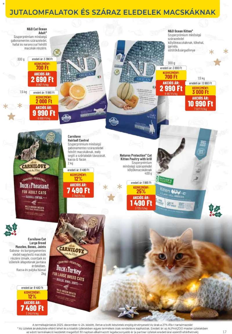 AlphaZoo Akciós újság AlphaZoo 17 oldal
