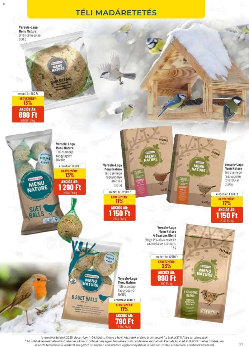 AlphaZoo Akciós újság AlphaZoo 23 oldal