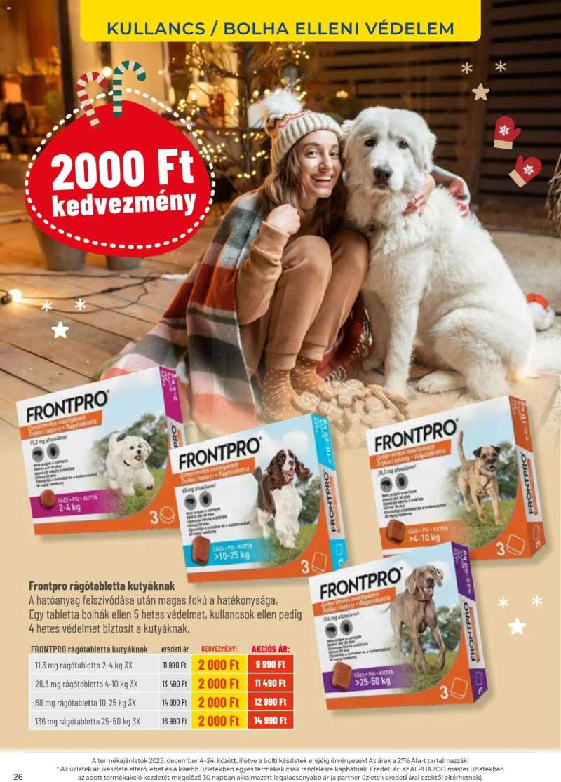 AlphaZoo Akciós újság AlphaZoo 26 oldal