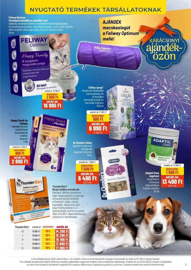 AlphaZoo Akciós újság AlphaZoo 5 oldal
