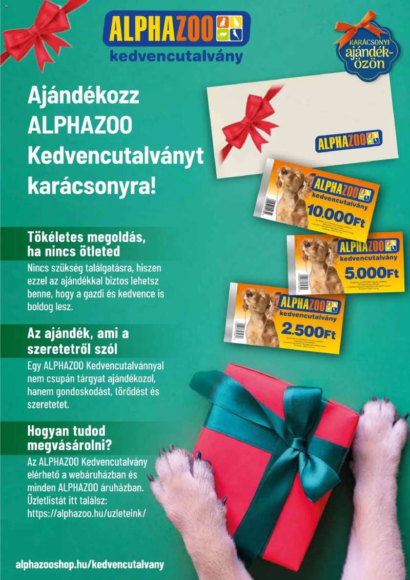 AlphaZoo Akciós újság AlphaZoo 7 oldal