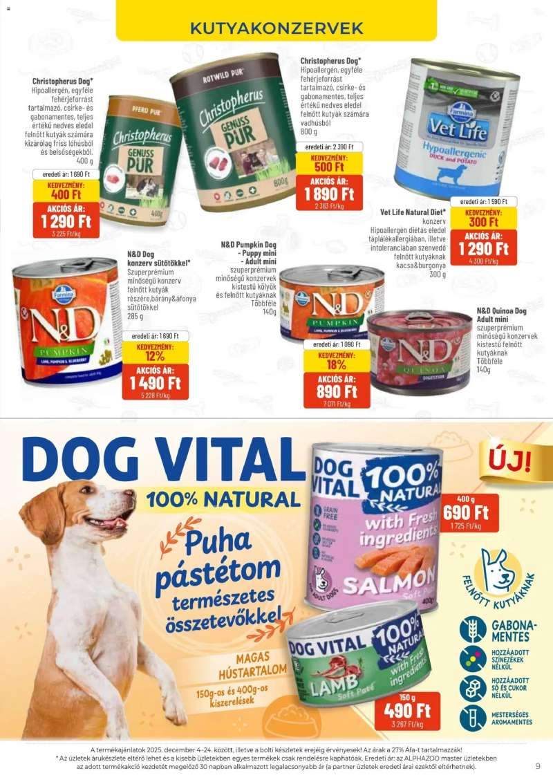 AlphaZoo Akciós újság AlphaZoo 9 oldal