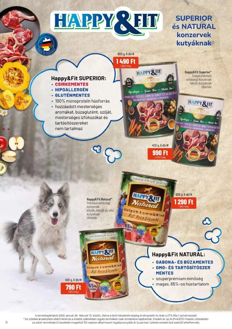 AlphaZoo Akciós újság AlphaZoo 8 oldal