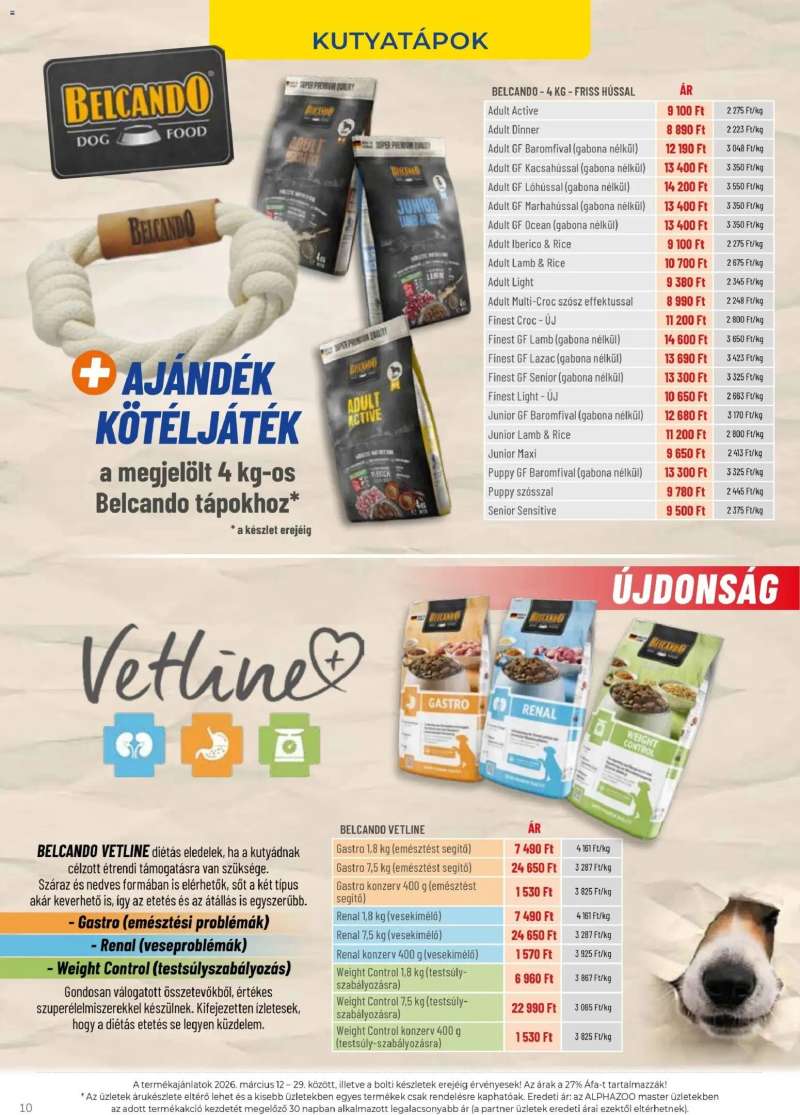 AlphaZoo AlphaZoo akciós újság 10 oldal