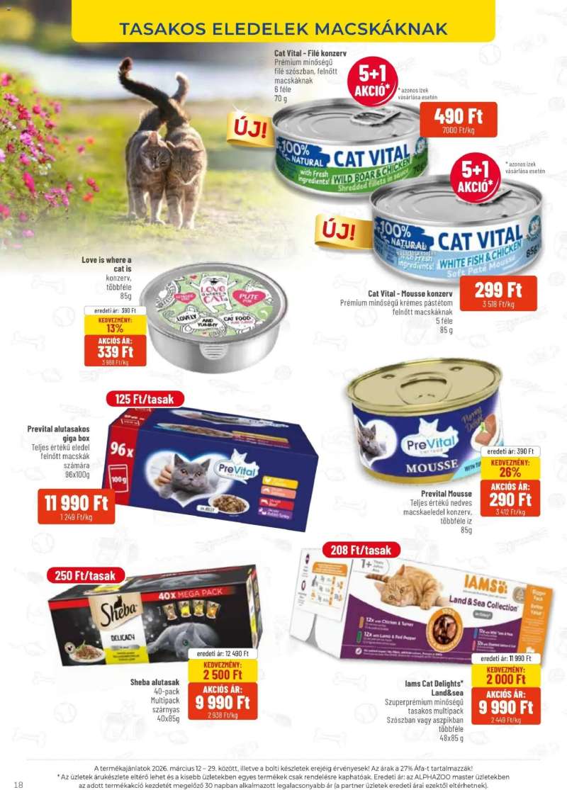 AlphaZoo AlphaZoo akciós újság 18 oldal