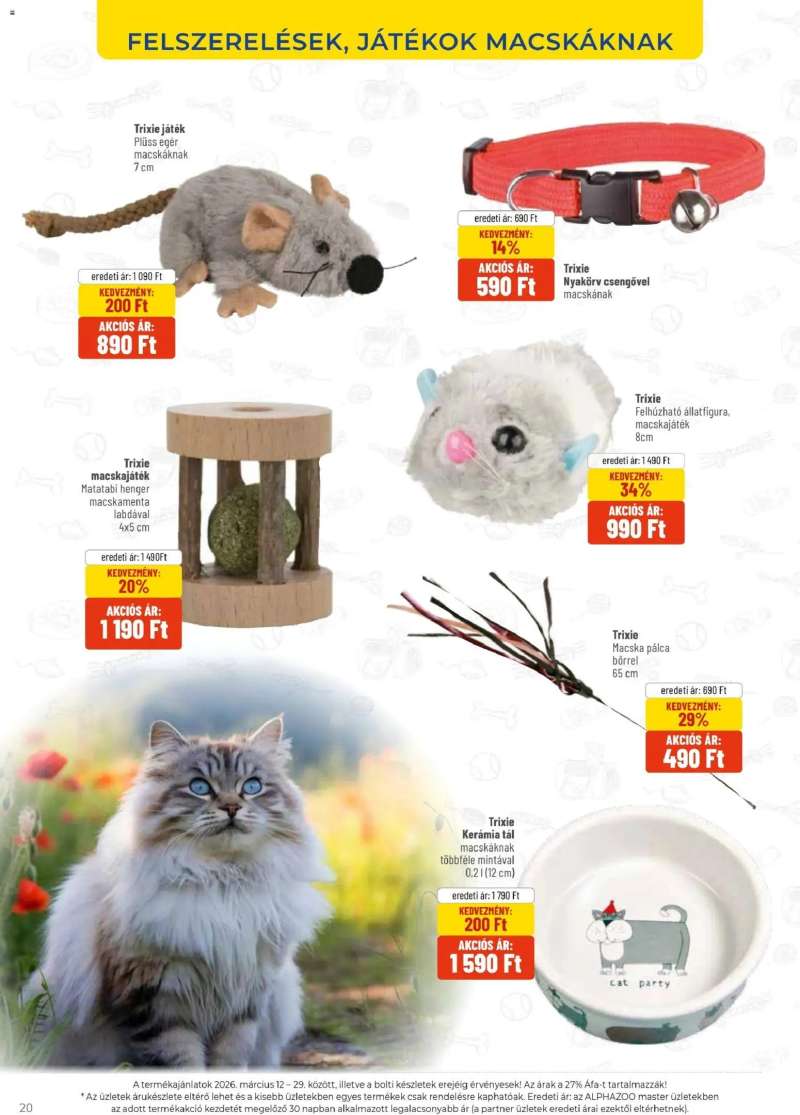 AlphaZoo AlphaZoo akciós újság 20 oldal