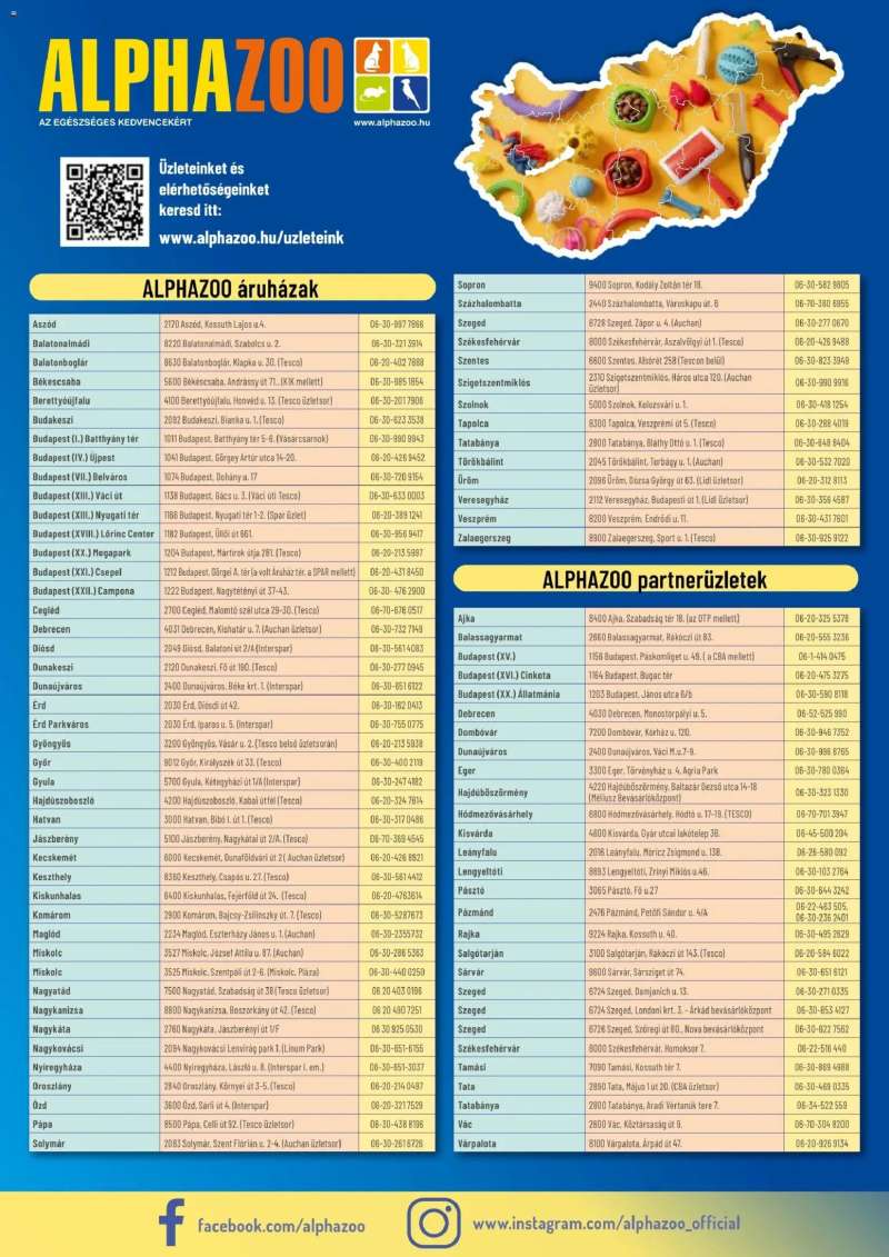 AlphaZoo AlphaZoo akciós újság 25 oldal