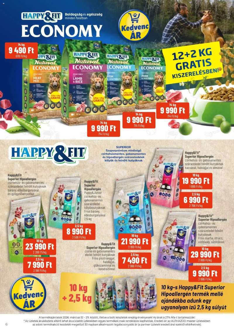AlphaZoo AlphaZoo akciós újság 6 oldal