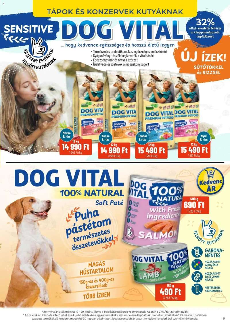 AlphaZoo AlphaZoo akciós újság 9 oldal