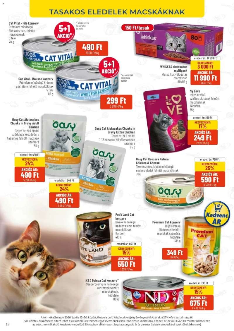 AlphaZoo AlphaZoo akciós újság 18 oldal