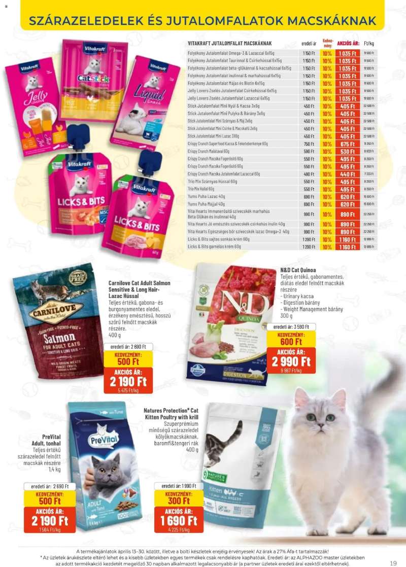 AlphaZoo AlphaZoo akciós újság 19 oldal