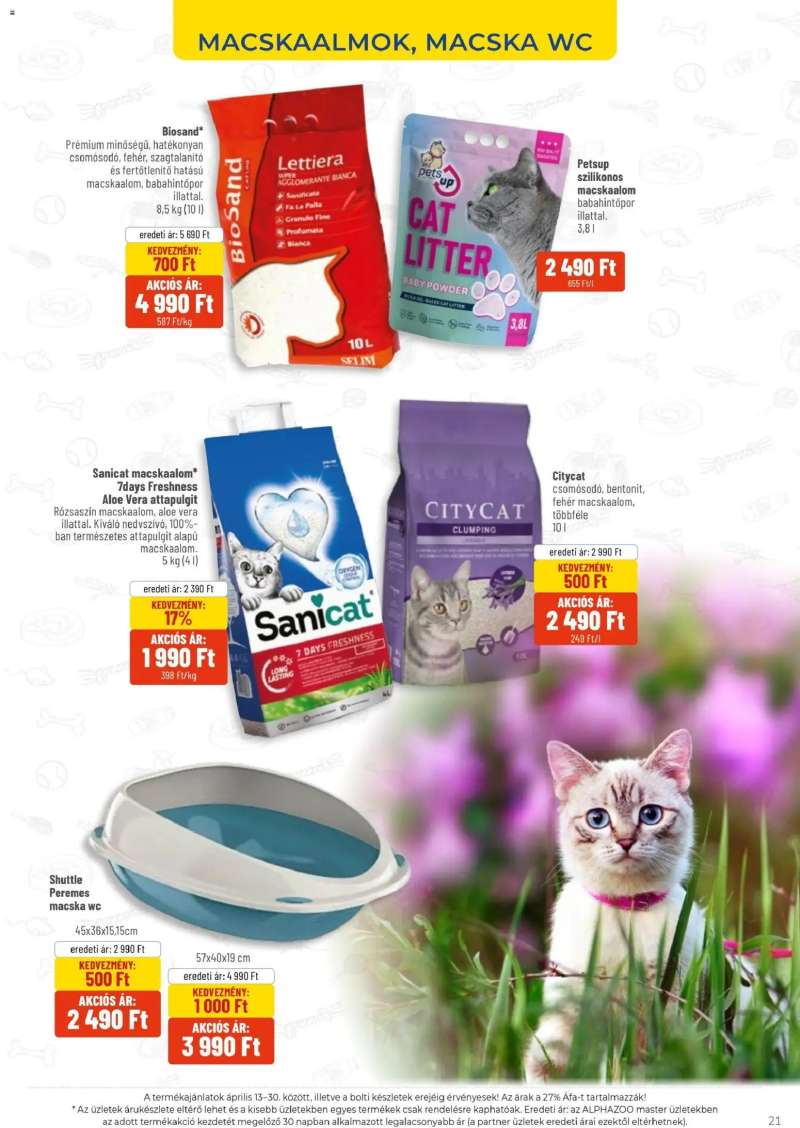 AlphaZoo AlphaZoo akciós újság 21 oldal