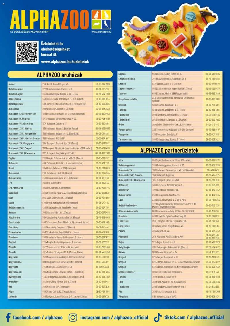 AlphaZoo AlphaZoo akciós újság 26 oldal