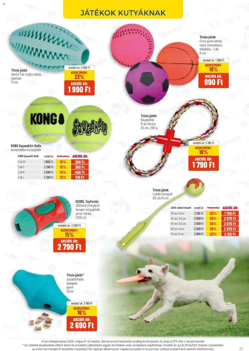 AlphaZoo AlphaZoo akciós újság 21 oldal