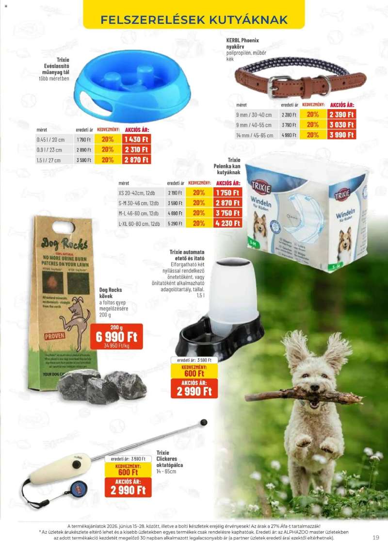 AlphaZoo AlphaZoo akciós újság 19 oldal