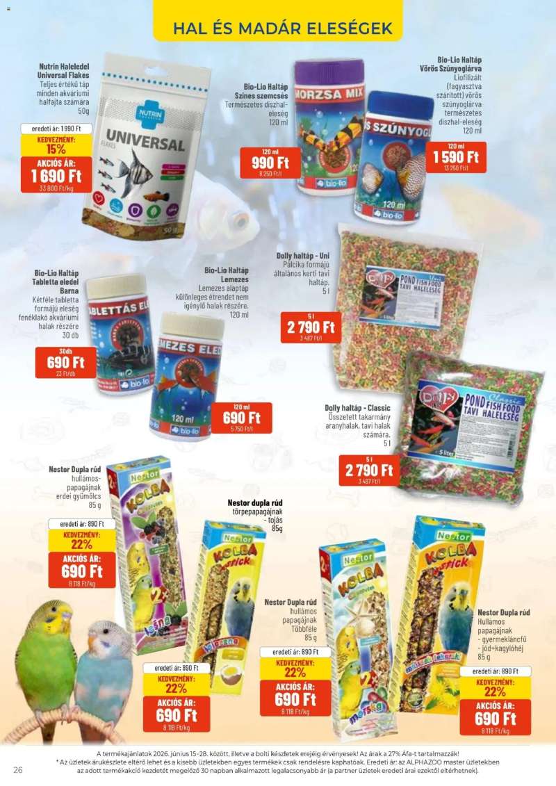 AlphaZoo AlphaZoo akciós újság 26 oldal