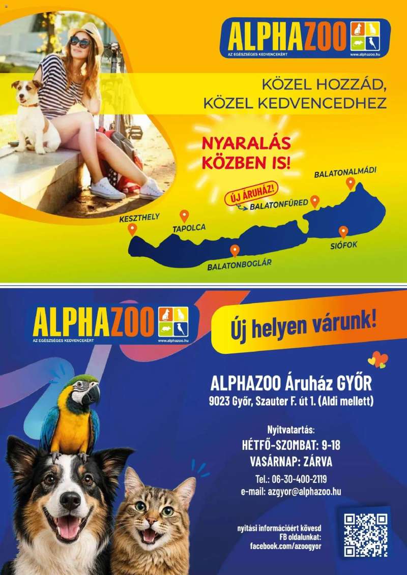 AlphaZoo AlphaZoo akciós újság 5 oldal