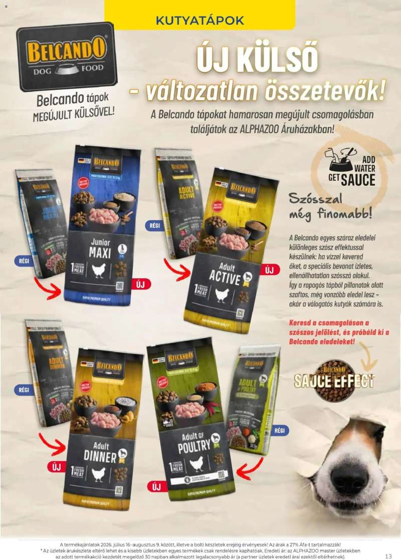 AlphaZoo AlphaZoo akciós újság 13 oldal