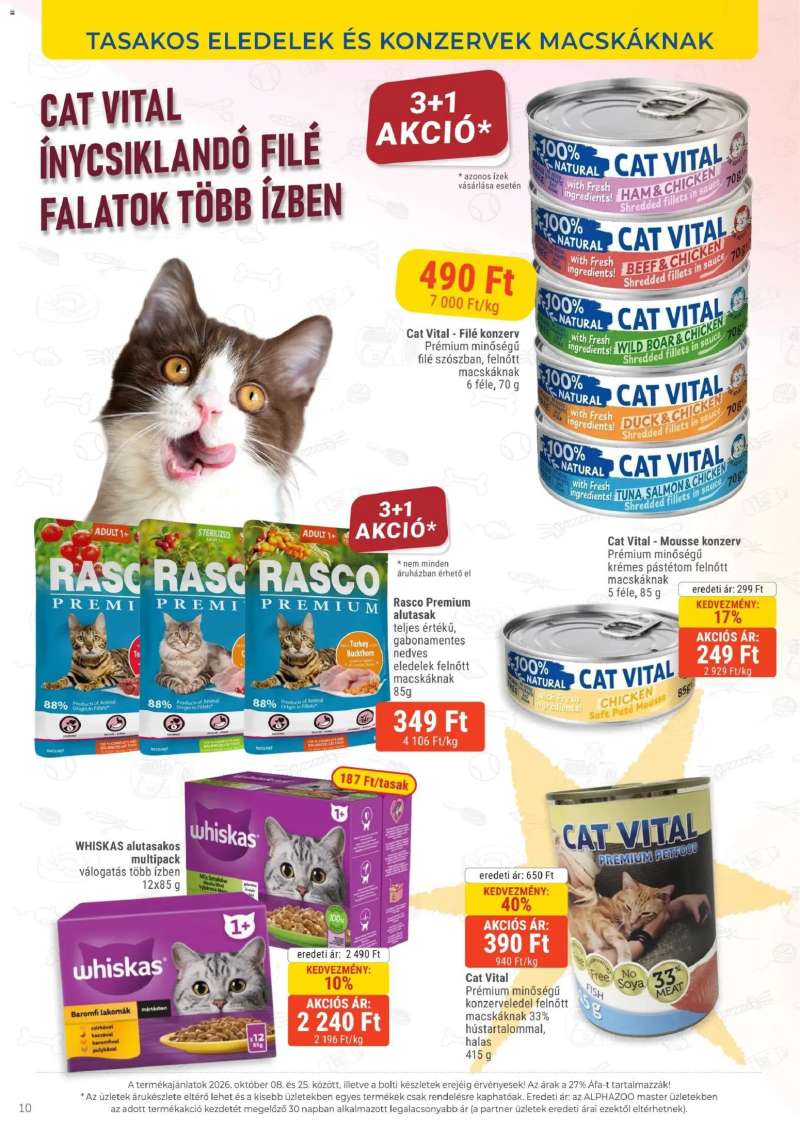 AlphaZoo AlphaZoo akciós újság 10 oldal