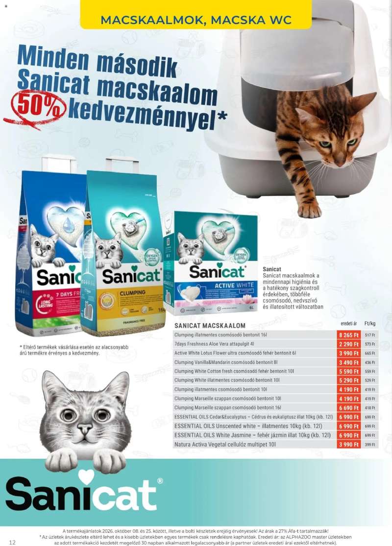 AlphaZoo AlphaZoo akciós újság 12 oldal