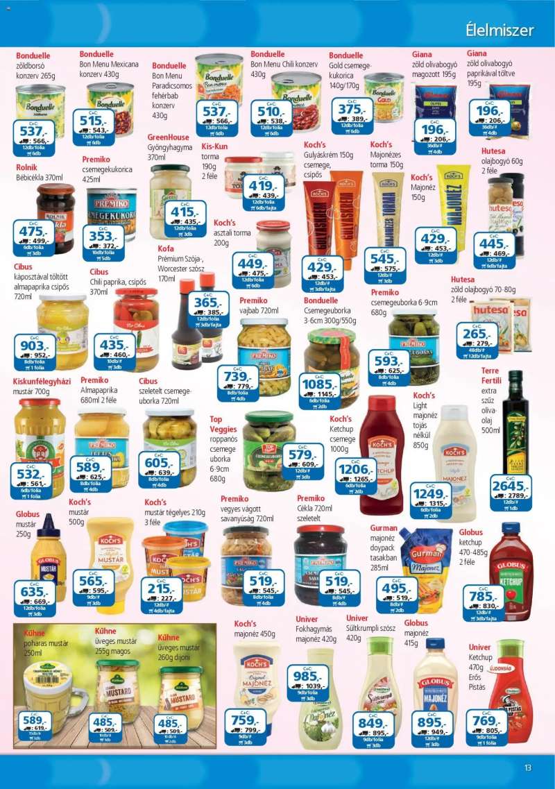 ÁRKLUB Akciós újság ÁRKLUB 13 oldal