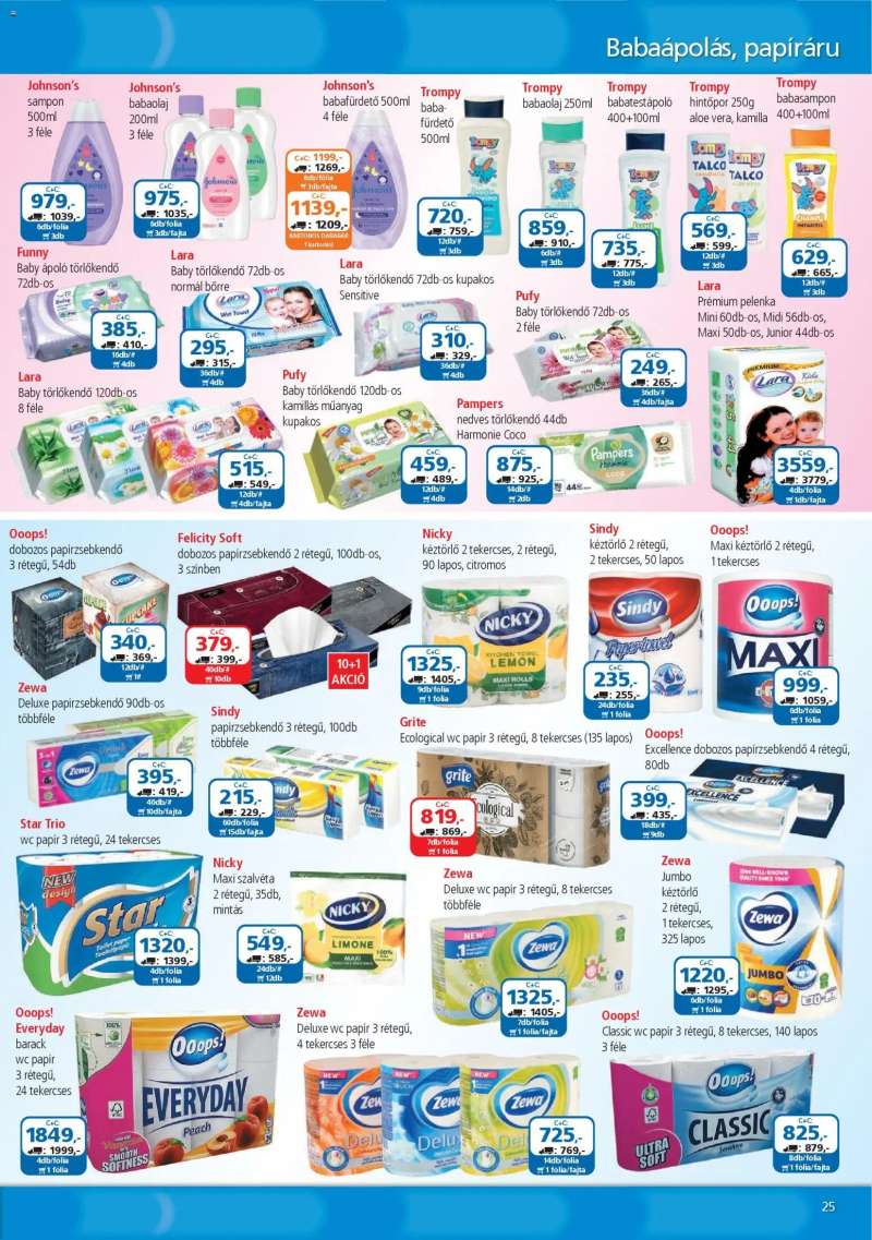 ÁRKLUB Akciós újság ÁRKLUB 25 oldal