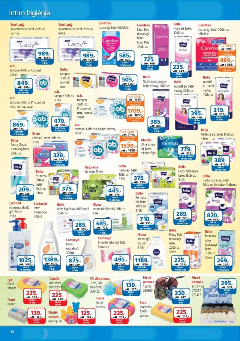 ÁRKLUB Akciós újság ÁRKLUB 30 oldal