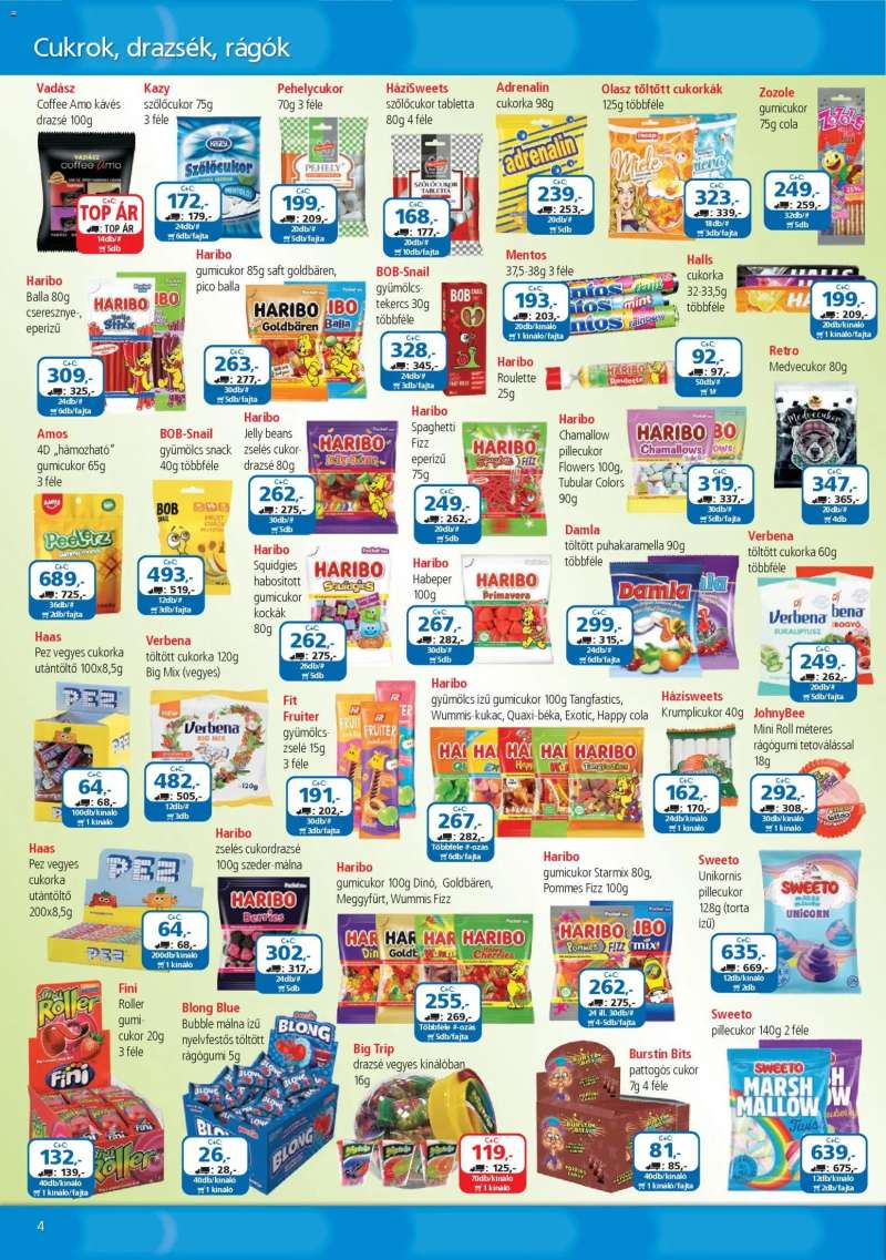 ÁRKLUB Akciós újság ÁRKLUB 4 oldal