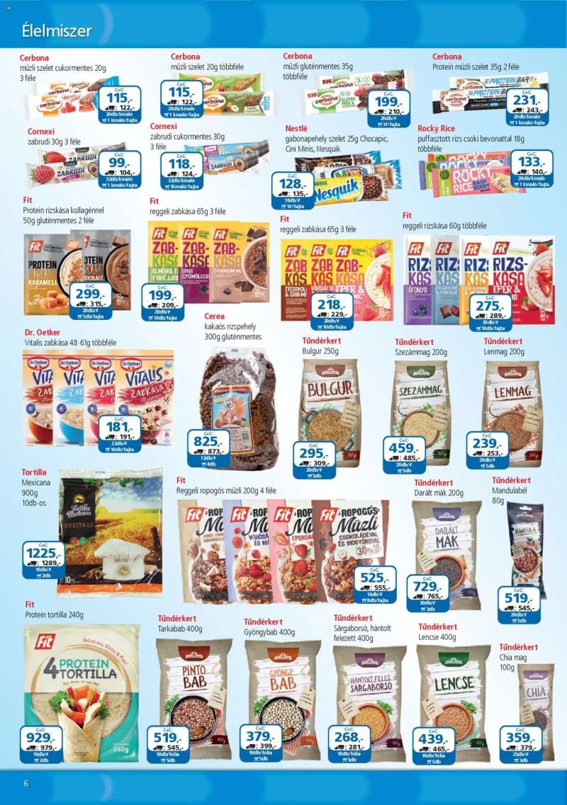 ÁRKLUB Akciós újság ÁRKLUB 6 oldal