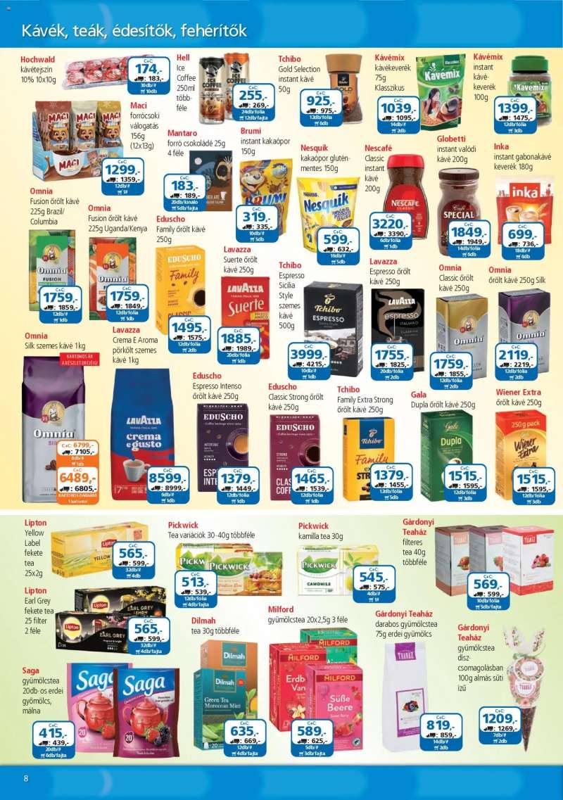 ÁRKLUB Akciós újság ÁRKLUB 8 oldal