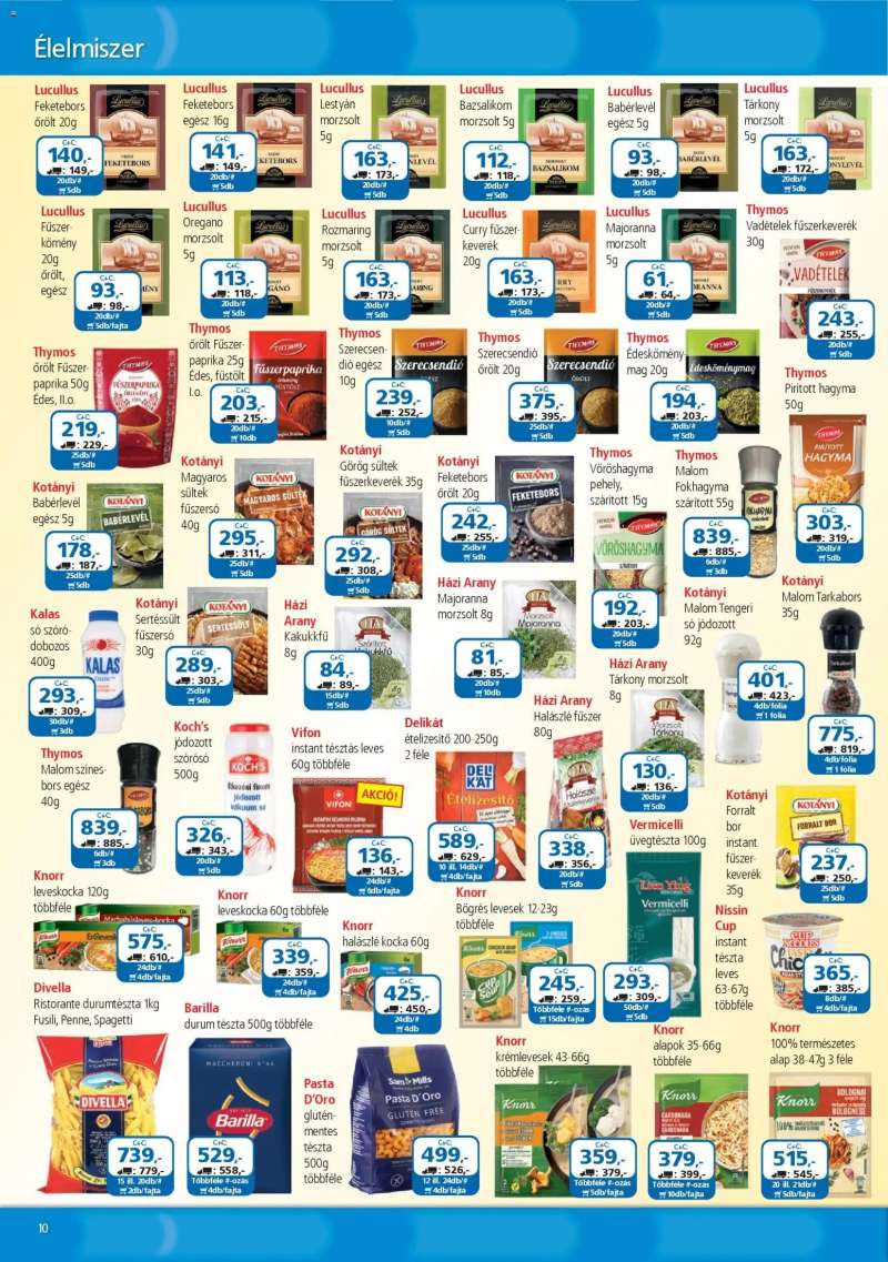 ÁRKLUB Akciós újság ÁRKLUB 10 oldal